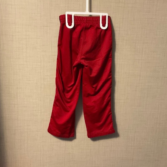 GAP Red Sweatpants with Striped Sides - Picture 2 of 5